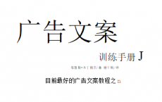 《广告文案训练手册》pdf